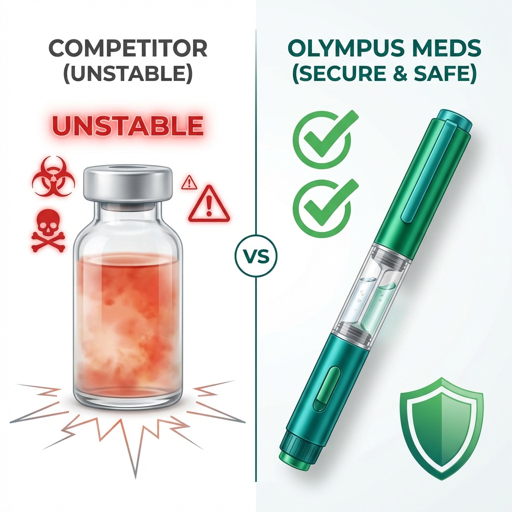 Сравнение: Конкуренти vs Olympus Meds